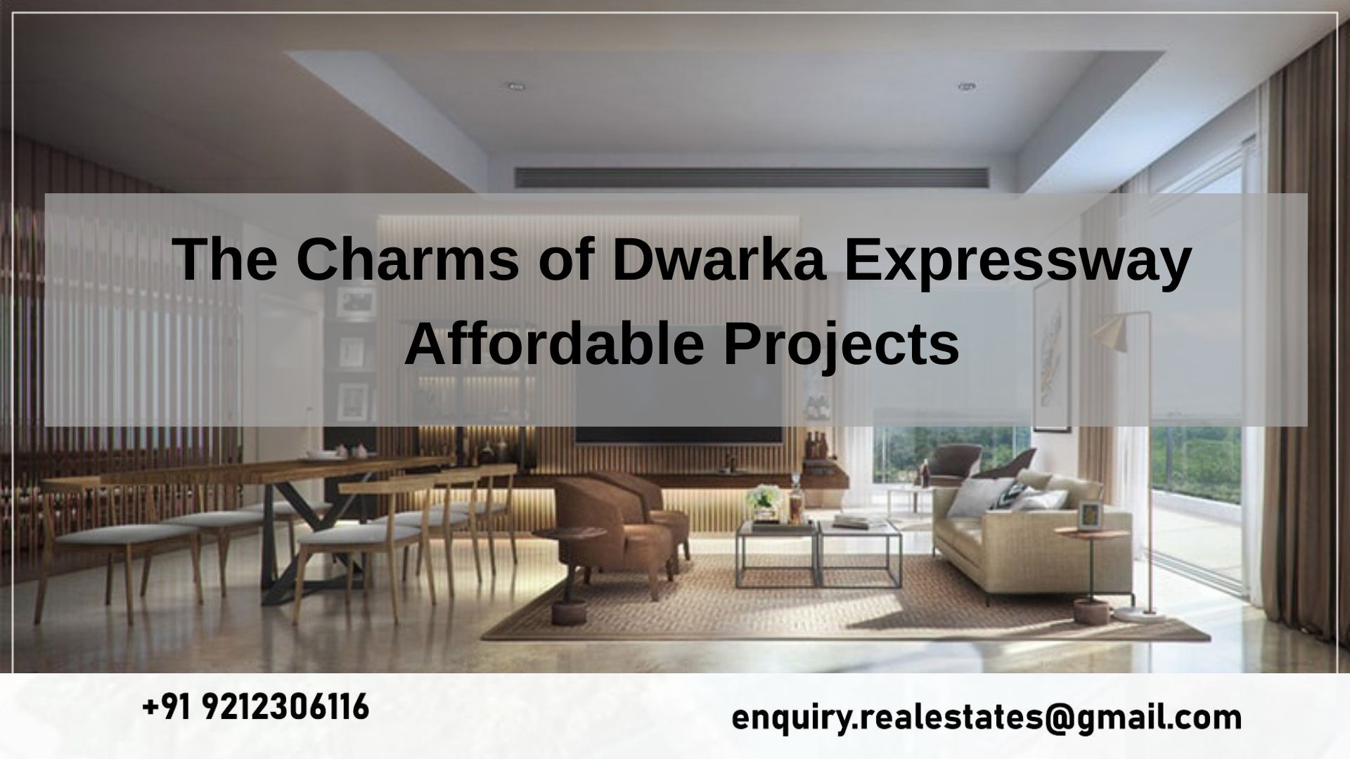 The Charms of Dwarka Expressway Affordable Projects